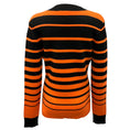 Load image into Gallery viewer, Paco Rabanne Black / Orange Striped Knit Sailor Sweater
