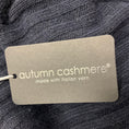 Load image into Gallery viewer, Autumn Cashmere Navy Hybrid Rib Cape Sweater

