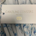 Load image into Gallery viewer, Caroline Constas Blue Watercolor Floral Sage Mini Dress
