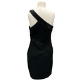 Load image into Gallery viewer, Halston Black One Shoulder Stretch Crepe Auriel Dress
