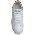 Load image into Gallery viewer, Lanvin White / Gold Leather DDBO Sneakers
