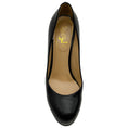 Load image into Gallery viewer, Saint Laurent Black Leather Tribute Platform Pumps
