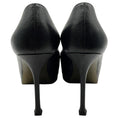 Load image into Gallery viewer, Saint Laurent Black Leather Tribute Platform Pumps
