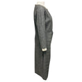 Load image into Gallery viewer, Fabiana Filippi Grey Plaid Merino Wool Dress with Monili
