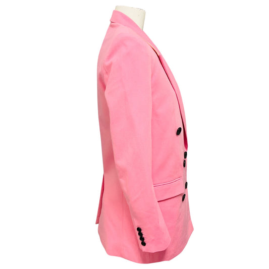 Isabel Marant Pink Nevim Tailored Double Breasted Blazer