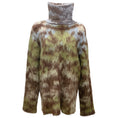 Load image into Gallery viewer, Louis Vuitton Men's Green / Blue / Brown 2019 Mohair Knit Turtleneck Sweater
