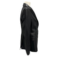 Load image into Gallery viewer, Escada Black Shimmer Tuxedo Style Blazer
