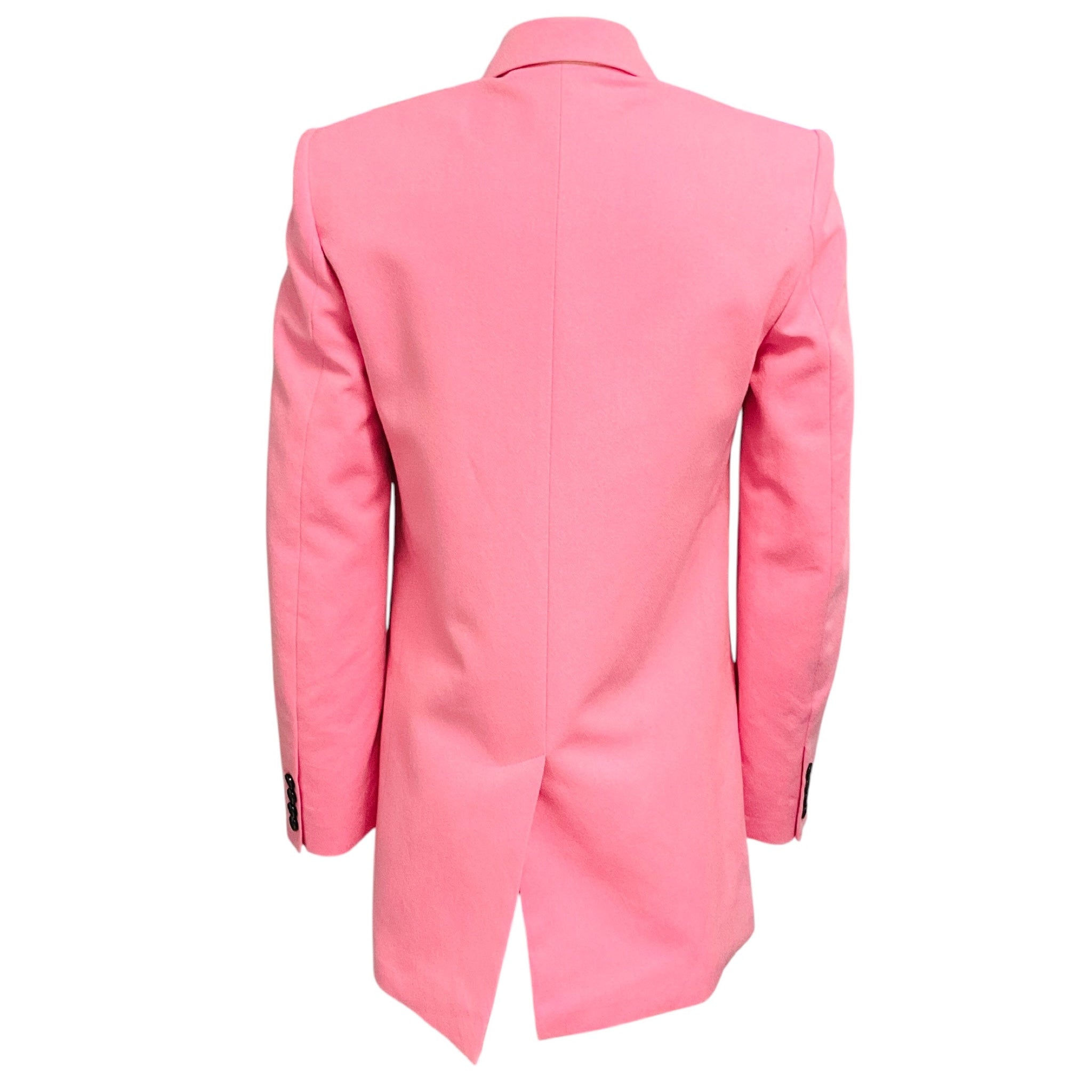 Isabel Marant Pink Nevim Tailored Double Breasted Blazer