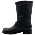 Load image into Gallery viewer, Jimmy Choo Black Leather Moto Boots
