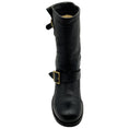 Load image into Gallery viewer, Jimmy Choo Black Leather Moto Boots
