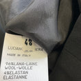 Load image into Gallery viewer, Luciano Barbera Black Classic Wool Stretch Blazer
