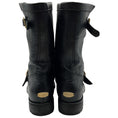Load image into Gallery viewer, Jimmy Choo Black Leather Moto Boots
