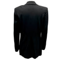 Load image into Gallery viewer, Luciano Barbera Black Classic Wool Stretch Blazer
