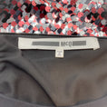 Load image into Gallery viewer, McQ by Alexander McQueen Burgundy / Black Paillettes Top
