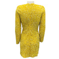 Load image into Gallery viewer, Retrofete Yellow Sequined Mini Cocktail Dress
