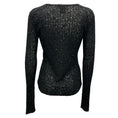 Load image into Gallery viewer, Donna Karan Black Sequined Cashmere Knit Sweater
