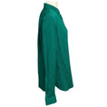 Load image into Gallery viewer, Gucci Emerald Green Check GG Silk Crepe Jacquard Shirt
