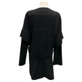 Load image into Gallery viewer, Antonio D'Errico Black Belted Crepe Jacket
