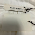Load image into Gallery viewer, Wales Bonner White / Silver Stud Detail Straight Leg Denim Jeans
