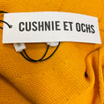 Load image into Gallery viewer, Cushnie et Ochs Marigold Viscose Knit Long Sleeve Fringe Dress
