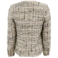 Load image into Gallery viewer, Chanel Ivory / Brown Wool Tweed Jacket
