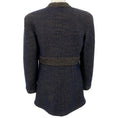 Load image into Gallery viewer, Chanel Navy Blue / Gold Wool Tweed Jacket With Gripoix Buttons
