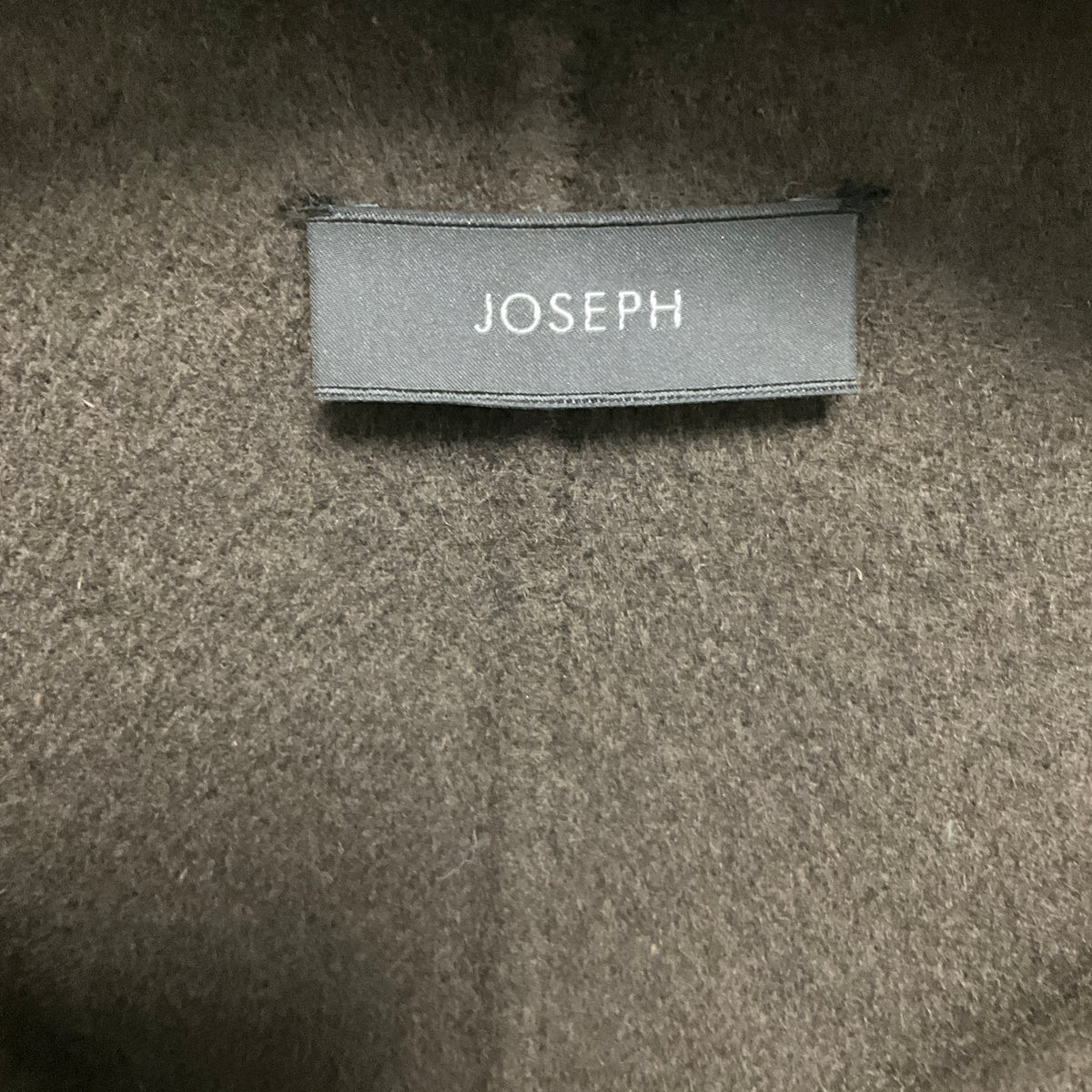 Joseph Brown Lisa Long Cashmere Double Face Coat with Belt