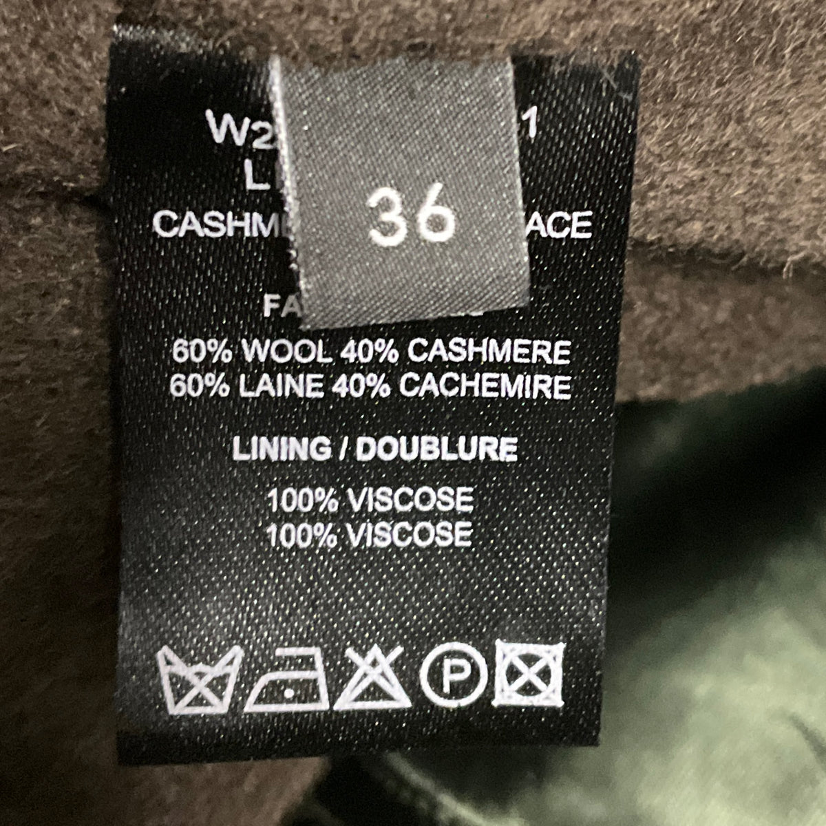 Joseph Brown Lisa Long Cashmere Double Face Coat with Belt