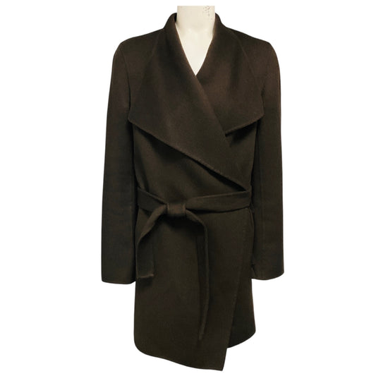 Joseph Brown Lisa Long Cashmere Double Face Coat with Belt