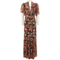 Load image into Gallery viewer, BA&SH Black Multi Hide Floral Maxi Dress

