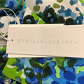 Load image into Gallery viewer, Stella McCartney Blue Multi Floral Print Silk Blouse
