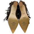 Load image into Gallery viewer, Malone Souliers Brown Suede 70mm Donnie Fringe Ankle Boots
