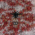 Load image into Gallery viewer, Christian Dior Red / Pink / Gold Metallic Knit Sweater with CD Logo Bee Embroidery

