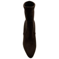 Load image into Gallery viewer, Casadei Brown Stretch Suede Sock Booties
