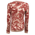 Load image into Gallery viewer, Christian Dior Red / Pink / Gold Metallic Knit Sweater with CD Logo Bee Embroidery
