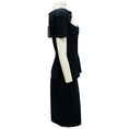 Load image into Gallery viewer, Chiara Boni La Petite Robe Black Tabhita Peplum Metallic Dot Dress
