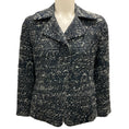 Load image into Gallery viewer, Akris Punto Navy Blue / Grey Tweed Jacket
