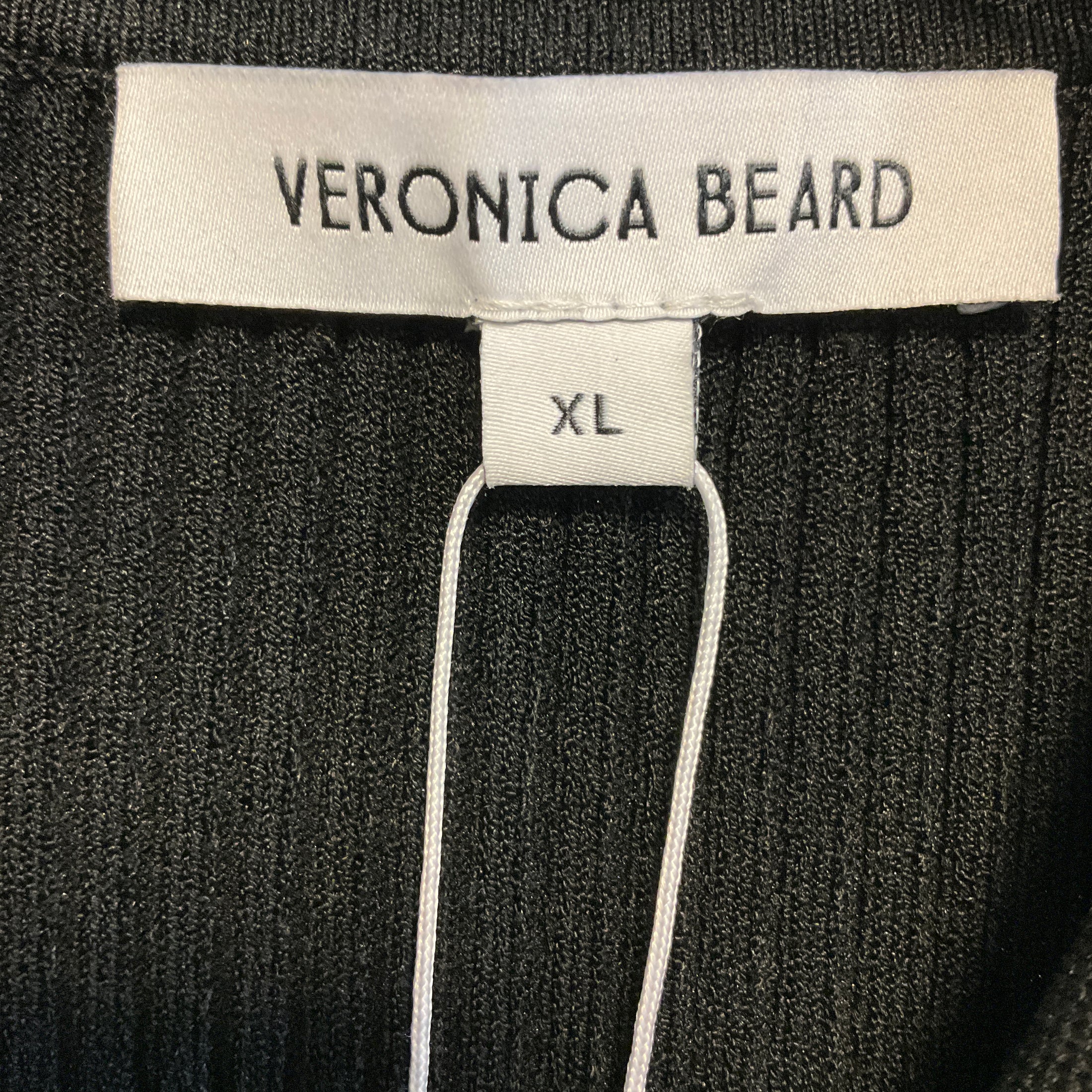 Veronica Beard Black Lauper Sweater Dress