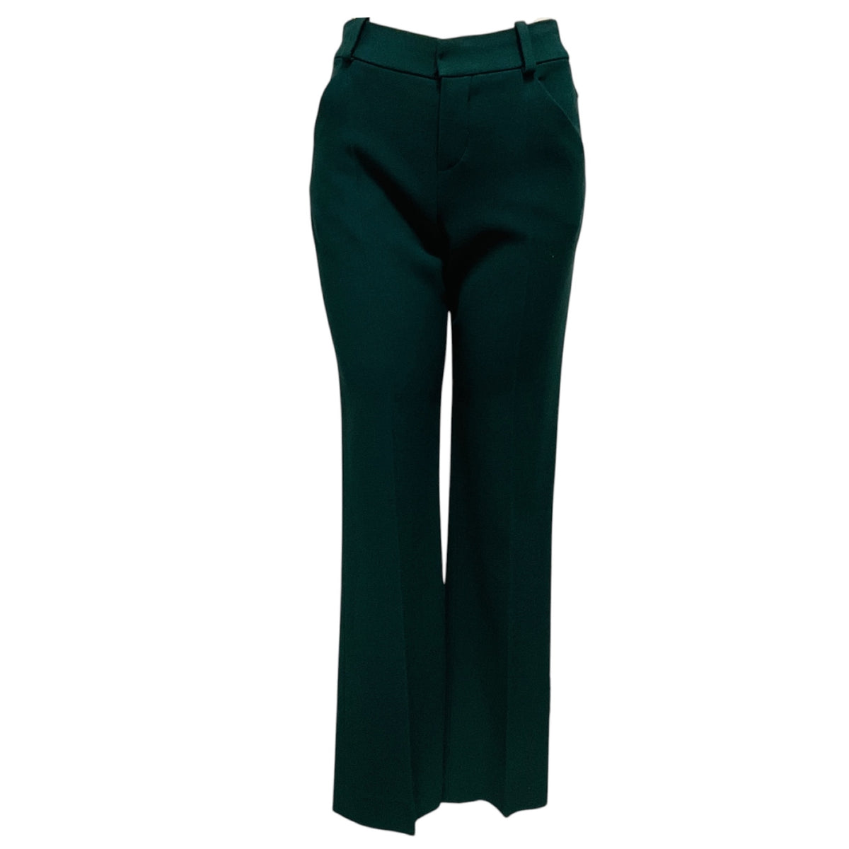 Chloe Lightless Green Wool Trouser Pants