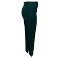 Load image into Gallery viewer, Chloe Lightless Green Wool Trouser Pants
