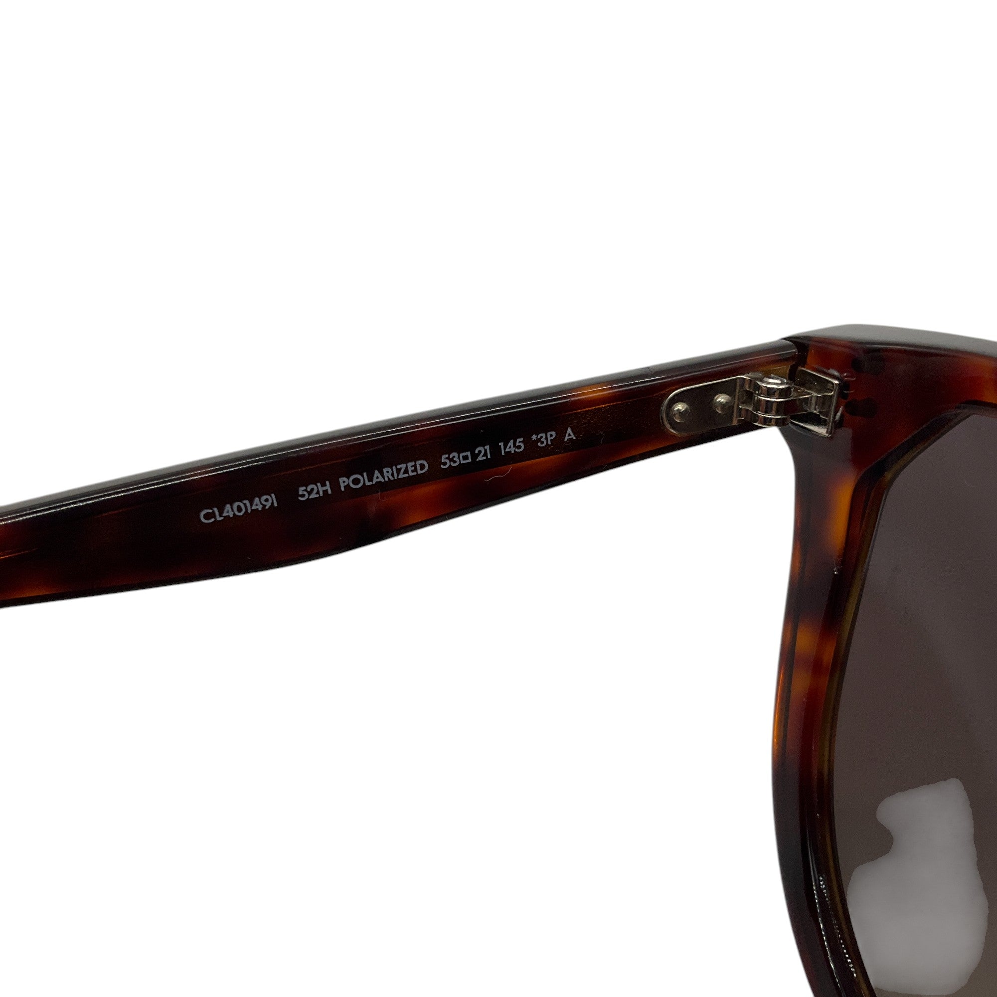 Celine Brown Tortoiseshell Acetate Cat Eye Sunglasses