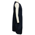 Load image into Gallery viewer, Fabiana Filippi Aubergine Sleeveless Pleated Midi Dress with Monili
