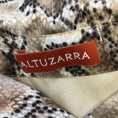 Load image into Gallery viewer, Altuzarra Taupe Multi Snakeskin Print Button-down Silk Shirtdress
