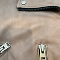 Load image into Gallery viewer, All Saints Blush Pink Leather Wyatt Zip Biker Jacket
