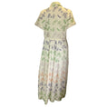 Load image into Gallery viewer, Novis White Multi Embroidered Short Sleeved Button-down Cotton Maxi Dress
