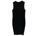 Load image into Gallery viewer, Chanel Vintage Black Sleeveless Wool Gauze Midi Dress
