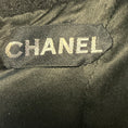 Load image into Gallery viewer, Chanel Couture Vintage Black Tweed and Lace Tulle Mini Cocktail Dress
