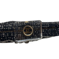 Load image into Gallery viewer, Chanel Black / White Crystal Embellished Tweed Evening Clutch Bag
