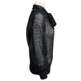 Load image into Gallery viewer, Christian Dior Black Mohair, Alpaca, and Silk Knit Ascot Sweater

