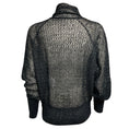 Load image into Gallery viewer, Christian Dior Black Mohair, Alpaca, and Silk Knit Ascot Sweater
